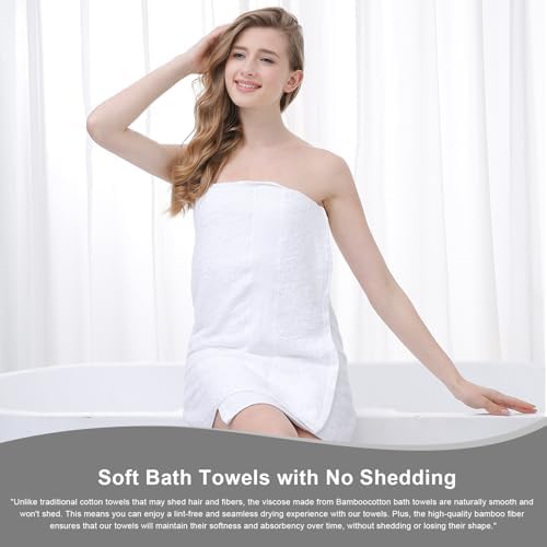 High-Quality Ultra-Absorb Bath Towels Set Natural and Durable