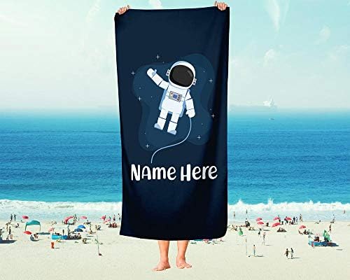Personalized Space Astronaut Towel
