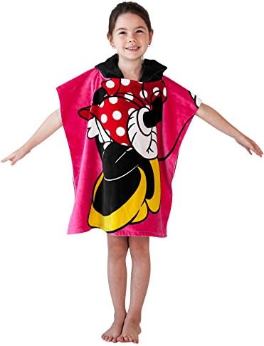 Soak and Snuggle Disney Minnie Mouse Hooded Poncho