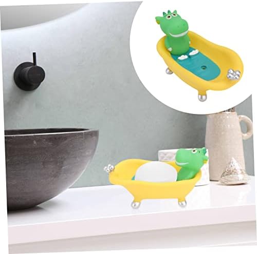 Cartoon Dinosaur Bathtub Soap Holder for Boys and Girls