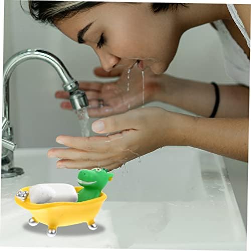 Cartoon Dinosaur Sponge Holder Box for Home