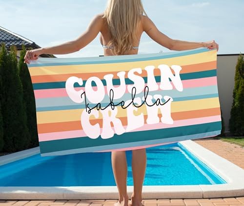 Personalized Beach Towels Unique Design for Everyone