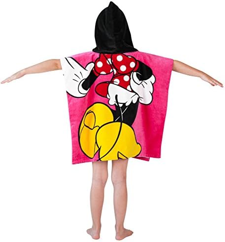 Soak and Snuggle Disney Minnie Mouse Hooded Poncho