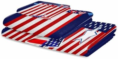 Chees D Zone Independence Day Bath Towel Set