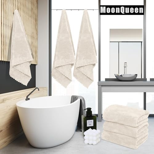 Ultra Soft Microfiber Bath Towel Set 2 Pack