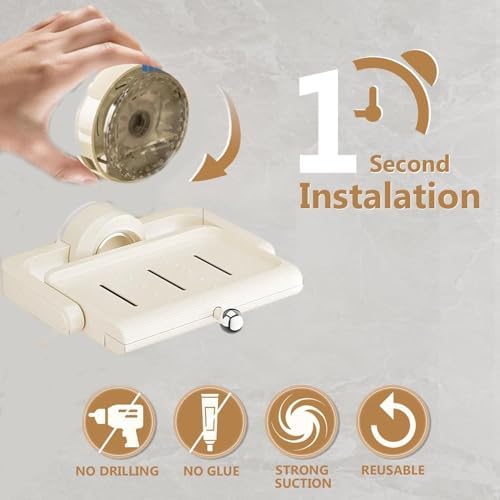Premium Durable Suction Cup Soap Holder