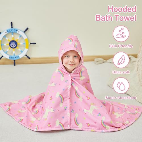 Softan Kids Bath Hooded Towels
