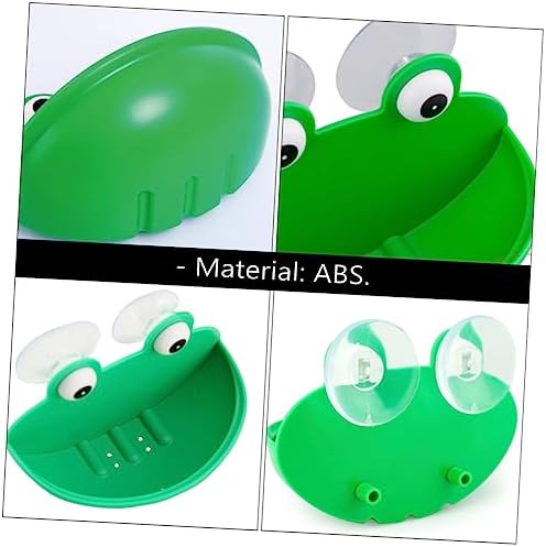 Frog-Shaped Soap Storage Rack for Kids Bathrooms