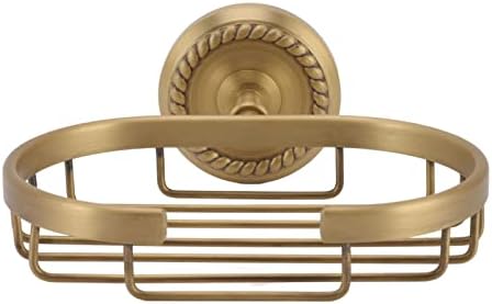 Brilliantly Crafted Antique Copper Soap Shell for Easily Organizing Bathrooms