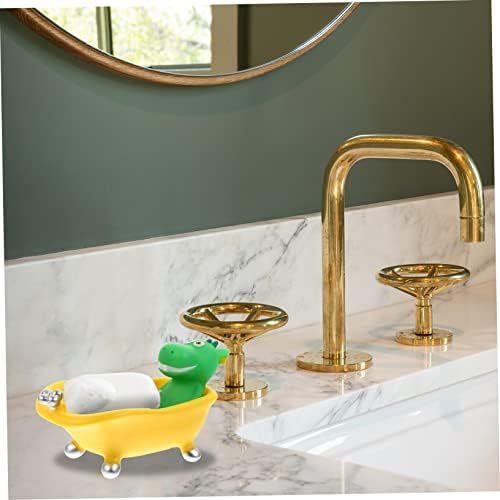 Cartoon Dinosaur Sponge Holder Box for Home
