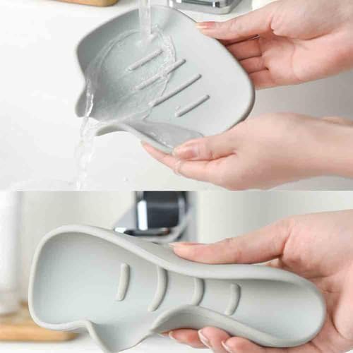 Durable Safe Self-Draining Soap Holder Pink