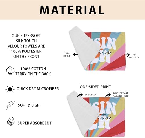 Personalized Beach Towels Unique Design for Everyone