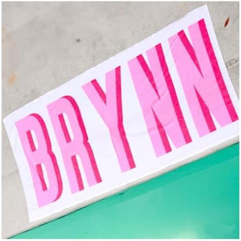 Personalized Beach Towels Shadow Block Towel for Kids