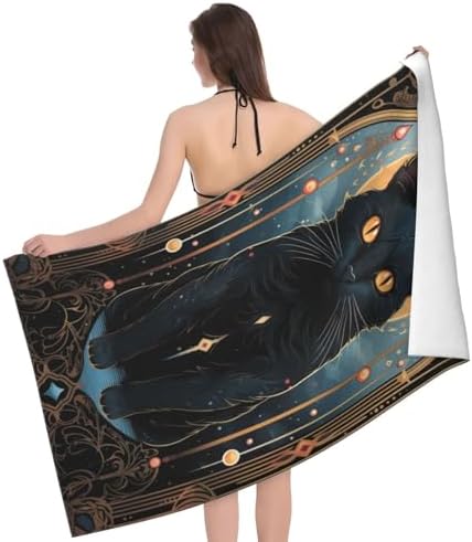 VANZEV Moon Cat Bath Towel