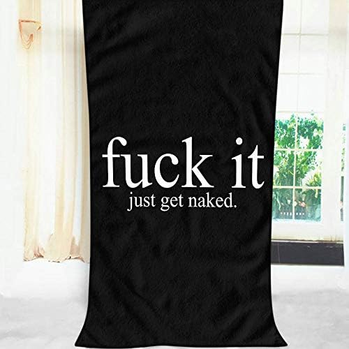 MoSlion Just Get Naked Bath Towels