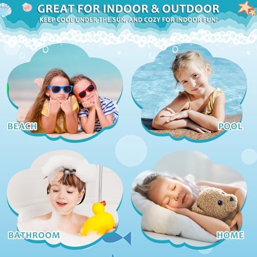 Towel Amigo Mermaid Hooded Towel