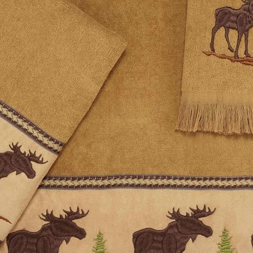 Avanti Linens - 3pc Soft Cotton Towel Set Forest Collection