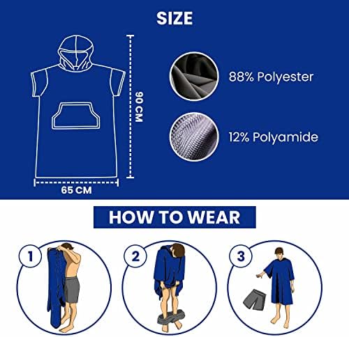 Surf Wetsuit Change robe for water sports