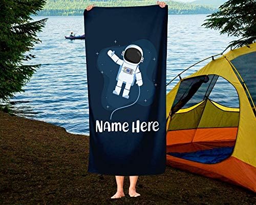 Personalized Space Astronaut Towel