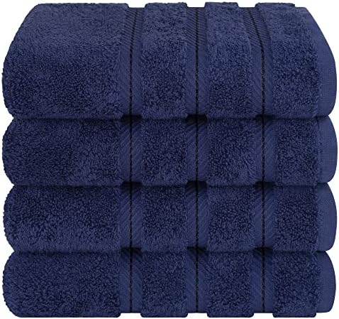 4-Piece Luxurious Bath Towels Hand Towels Washcloths Set for Luxury Living
