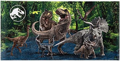 Jurassic World Family Reunion Beach Towel Soft Cozy
