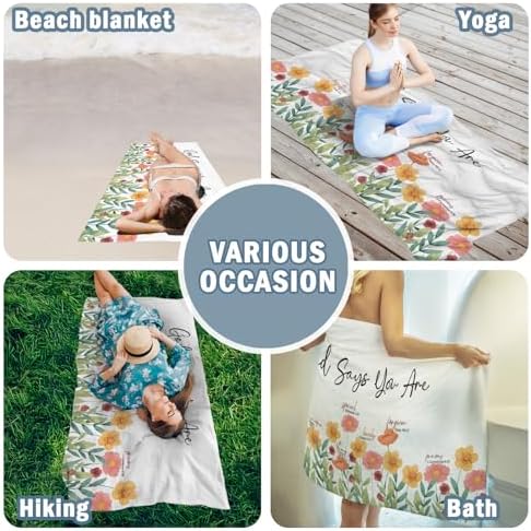 Elegant Christian Bath Towels