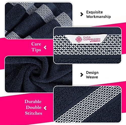 Elegant 6-Piece Bath Towel Set