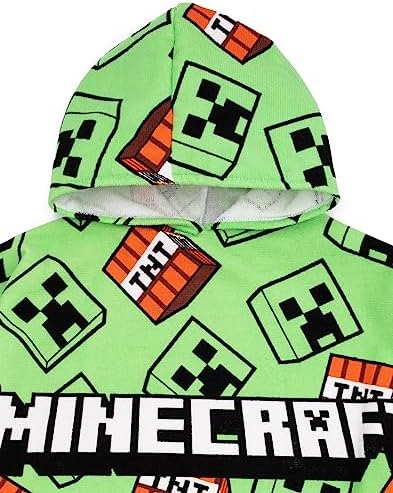 Minecraft Kids Towel Poncho