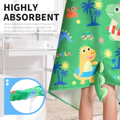 Stylish Dinosaur Beach Towel for Kids