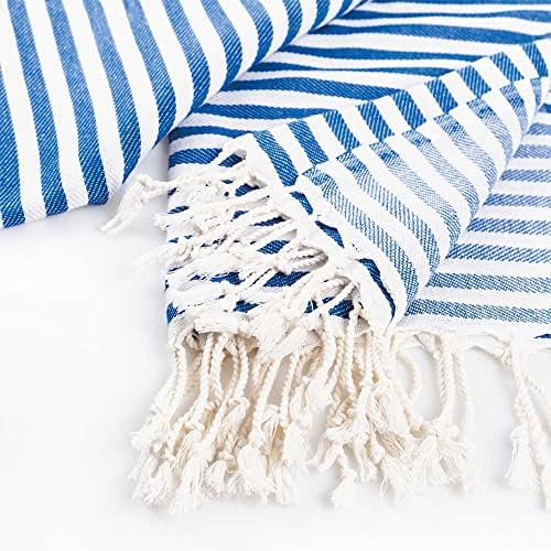 Hencely Oversized Striped Turkish Beach Towels 37x71 100 Cotton