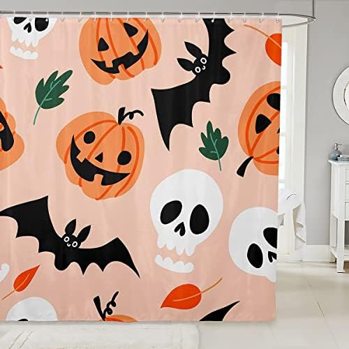 Halloween Spooky 72x78 Bath curtain for Teens
