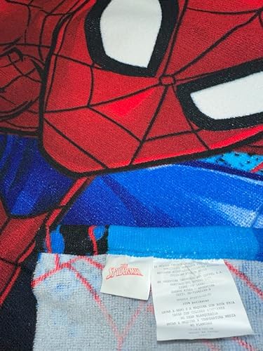 Marvel Spiderman Spider Web Towel