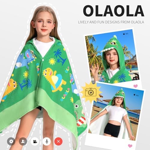 Stylish Dinosaur Beach Towel for Kids