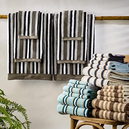 Luxurious Stripes Bath Towel Set