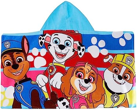 Paw Patrol Hooded Bath Towel for Kids