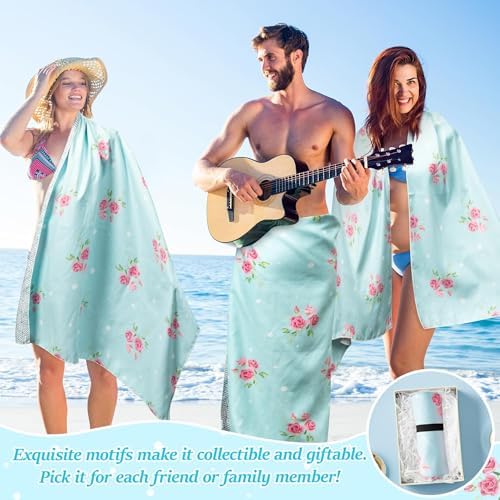 Vibrant Microfiber Beach Towel