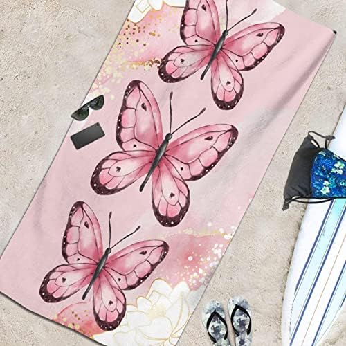 Butterfly Dinosaur Beach Towel