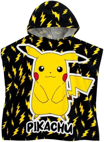 Pokemon Towel Poncho Boys Cozy Beach Towels