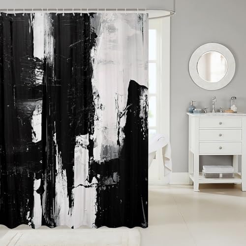 Unique Geometric Shower Curtain for Kids