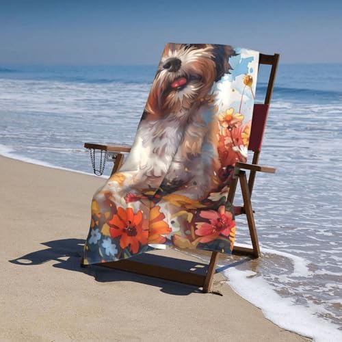 Perfect 32x52 inch Beach Towel - Soft Quick-Dry Sand-Resistant for Everyone