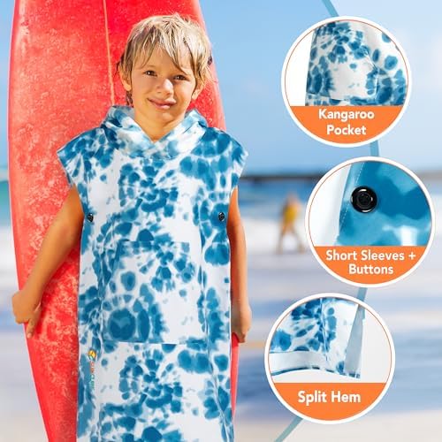 Fast-Drying Beach Towels for Kids