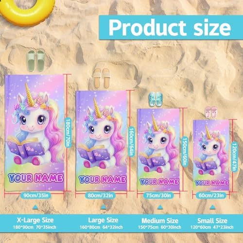 Personalized Beach Towels with Names