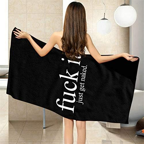 MoSlion Just Get Naked Bath Towels