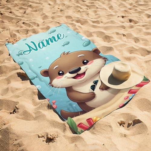 Personalized Beach Towels for Kids with Names