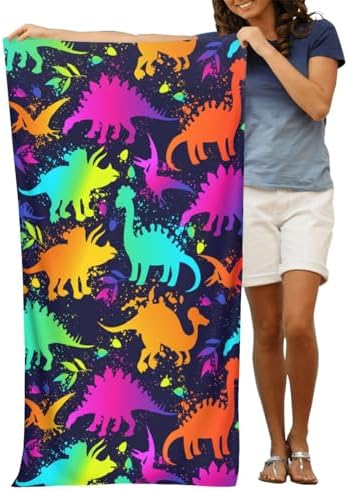 Voohddy Dino Beach Towel