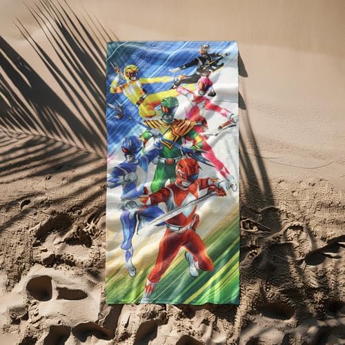 NORTHWEST Power Rangers Beach Towel 30x60 Inches