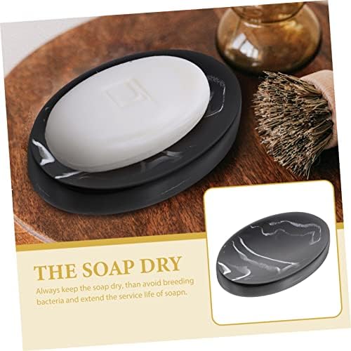 Ciieeo Nordic Style Resin Soap Dish for Bathroom Kitchen