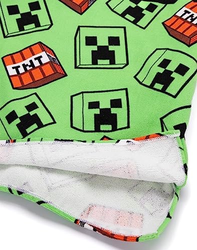 Minecraft Kids Towel Poncho