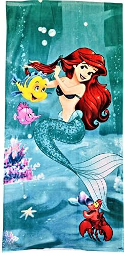 MERMAID Kids Character Bath Towel Set