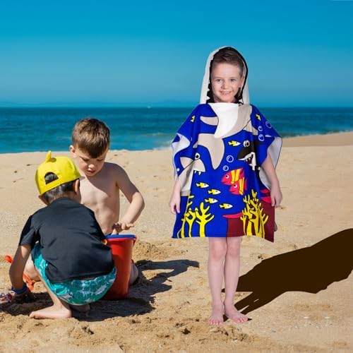 WEDPLAN Lightweight Hooded Towel for Kids